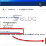 How to Change your User Names and Account Names in Windows 11?