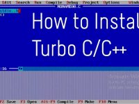 How to install Turbo C++ on Windows 7 64-bit