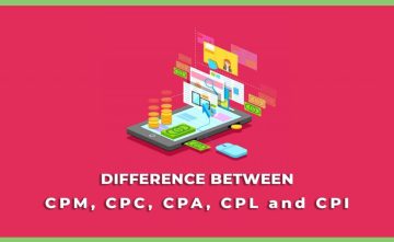 Comparison of CPM, CPC, CPA, CPI, CPI, and CPV in Detail