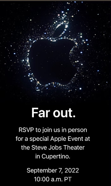 Is Apple hinting at astrophotography on the iPhone 14 with “Far out