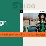 5 important points of website design in 2022